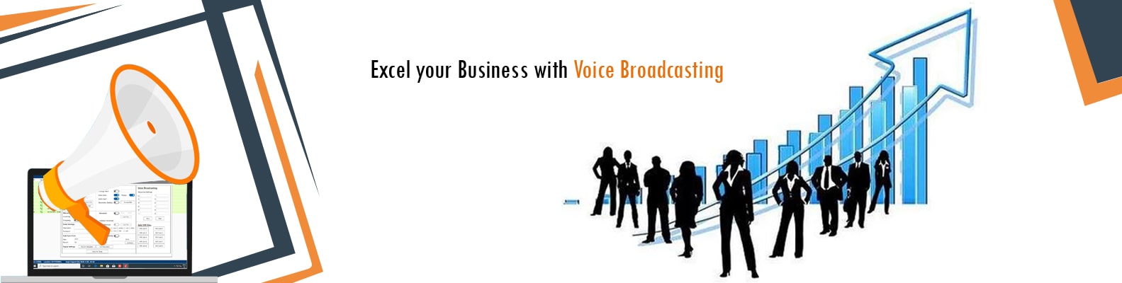 voice broadcasting banner